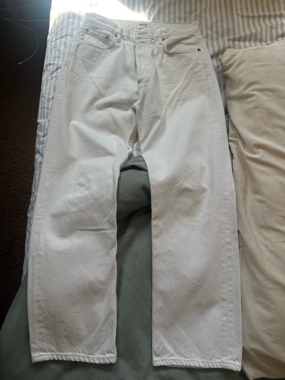 Agolde 90’s Pinch Waist in Drum - Picture 7 of 8